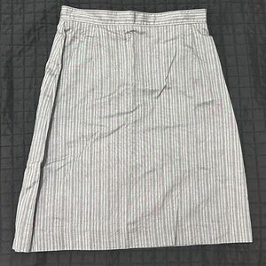 Jones New York | Pencil Skirt | Striped Cotton | Size 6